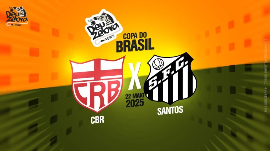 Crb e Santos copa do brasil