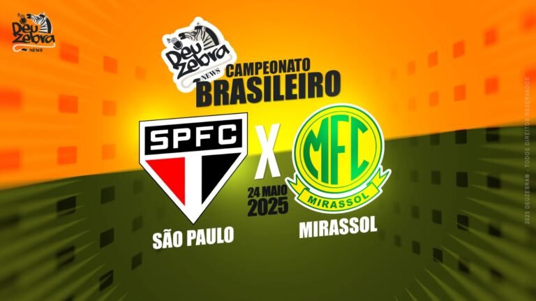 São paulo x Mirassol