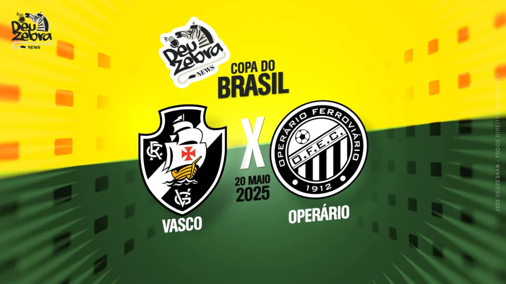 vasco vs operário no deuzebra