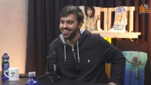 Luiz Fabiani no studio Deu Zebra