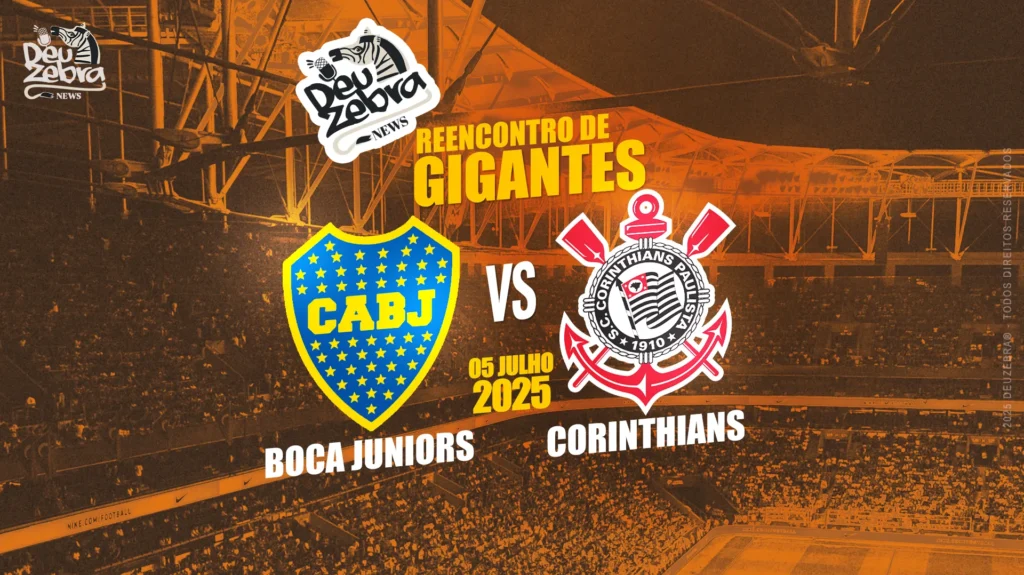 boca juniors e corinthians