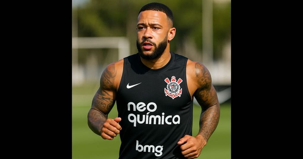 depay treino corinthians