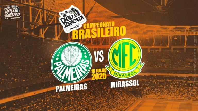 palmeiras e mirassol