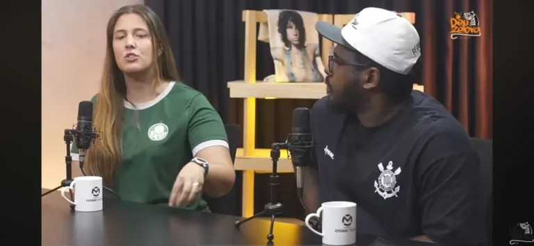 Kauê e Alana no Studio Deu Zebra Cast