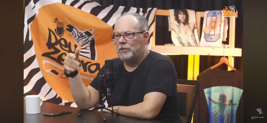 Vagner Vilaron no Studio Deu Zebra Cast