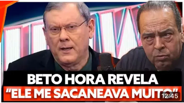 FOTO: Beto Hora no Studio Deu Zebra Cast