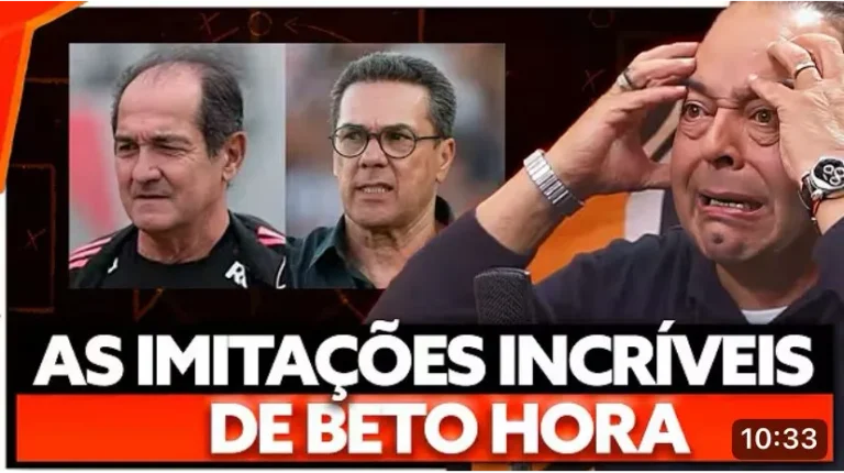 FOTO: Beto Hora no Studio Deu Zebra Cast