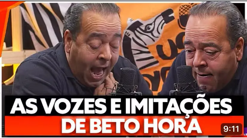 Beto Hora no Studio Deu Zebra Cast