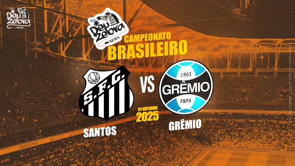 santos e grêmio