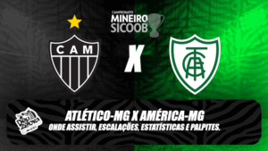 Atlético MG X América MG