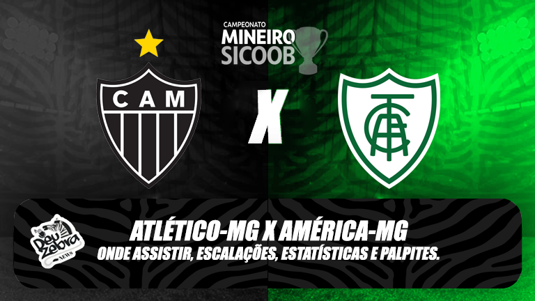 Atlético MG X América MG