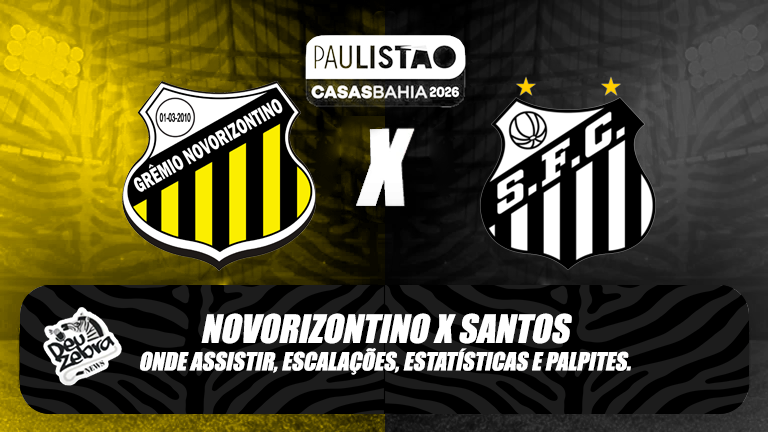 Novorizontino x Santos