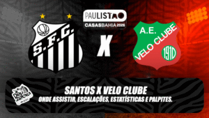 Santos x Velo Clube