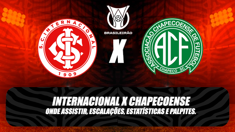 Internacional x Chapecoense