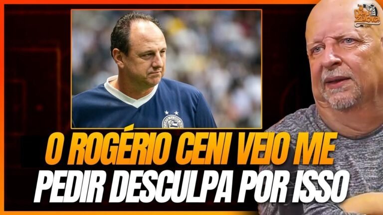 O ROGÉRIO CENI VÉO ME PEDIR DESCULPA POR ISSO