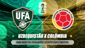 UZBEQUISTÃO-X-COLÔMBIA
