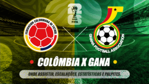 Colômbia-x-Gana