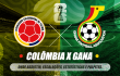 Colômbia-x-Gana
