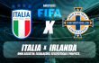 Italia x Irlanda do Norte