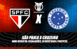 São Paulo x Cruzeiro