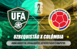 UZBEQUISTÃO-X-COLÔMBIA